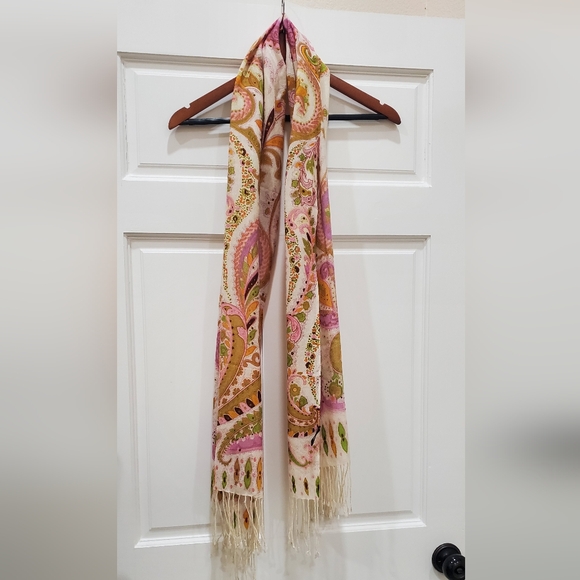 Beautiful 100% wool Pashima scarf - Picture 3 of 6